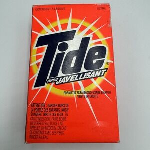 1998‎ Tide with Bleach Laundry Detergent Free Sample Prop New Old Stock 4.5"